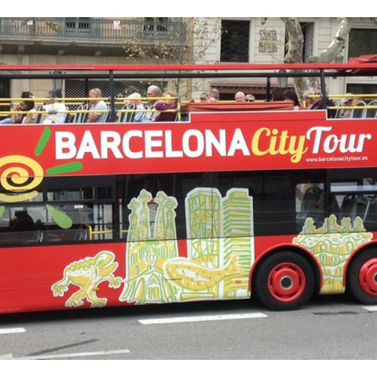 BARCELONA CITY TOUR: HOP ON HOP OFF + CAMP NOU EXPERIENCE MUSEO F.C. BARCELONA 